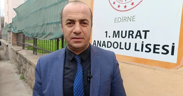 Okul müdürü iddialara cevap verdi Edirne Haberleri