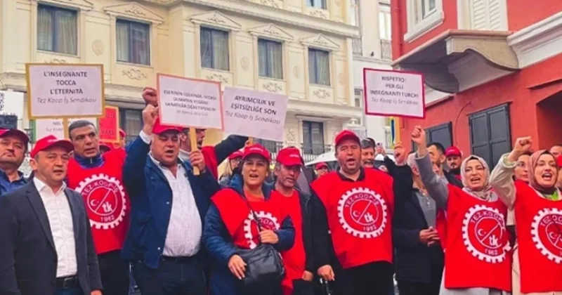 Özel İtalyan Lisesi nin Türk öğretmenleri kazan kaldırdı Sözcü Gazetesi