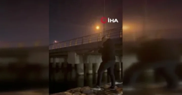 Denize ateş edip ses terapisi diyerek sosyal medyada paylaştı! Gözaltına alındı