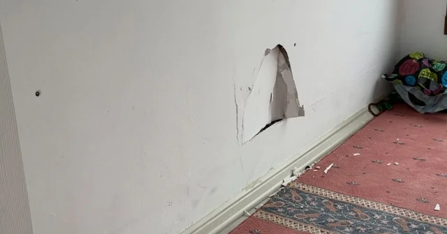 Taşova da millet bahçesinde mescit duvarı tahrip edildi Amasya Haberleri