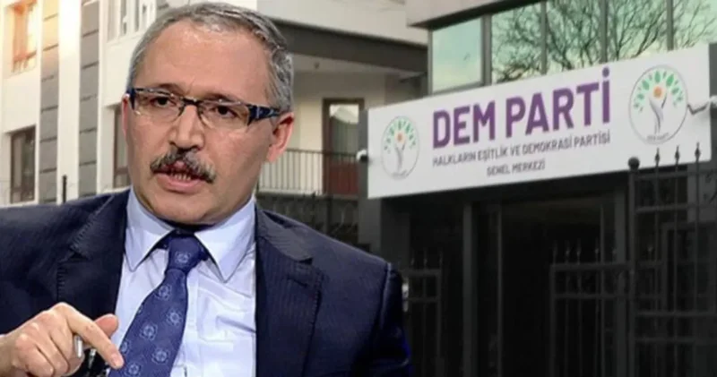 DEM Parti iktidarın ünlü yazarına ateş püskürdü! Süreçte sabotaj tartışması büyüdü