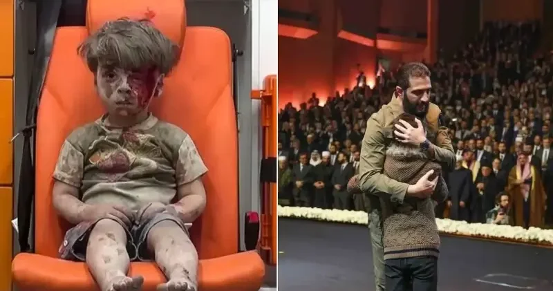 Bakışlarıyla dünyayı ağlatmıştı: Halep saldırısının sembolü Ümran bebek Esad’ın kaçtığı Sarayda konuştu Ortadoğu Haberleri