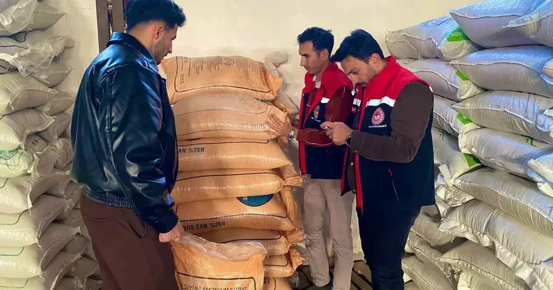 Bayburt’ta gübre denetimleri yapıldı