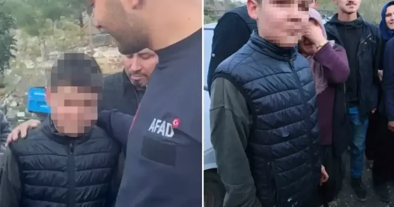 Haber alınamayan çocuğu AFAD ekipleri buldu Adana Haberleri