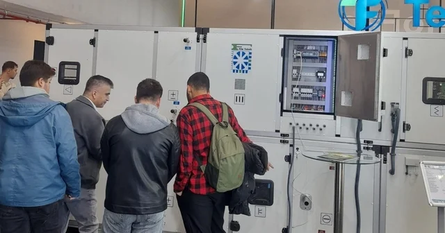 KBÜ öğrencileri iklimlendirme ve soğutma tesislerini yerinde inceledi Karabük Haberleri