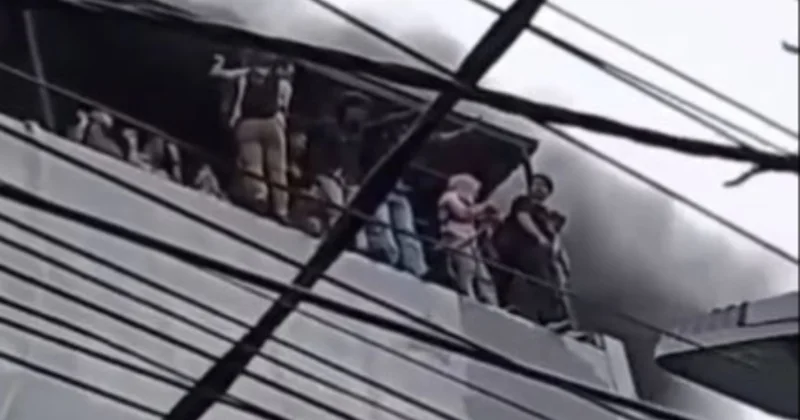 7 katlı binanın orta katında yangın çıktı: Zehirli dumanların arasında mahsur kaldılar Sözcü Gazetesi