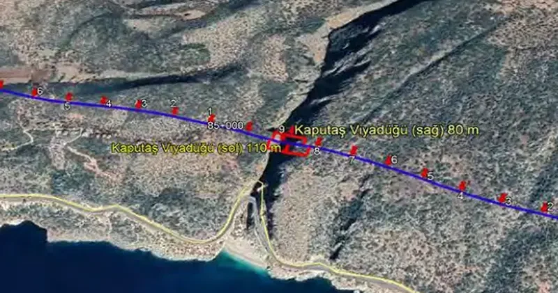 Finike Kalkan bölünmüş yol projesi için verilen ÇED olumlu kararı iptal edildi