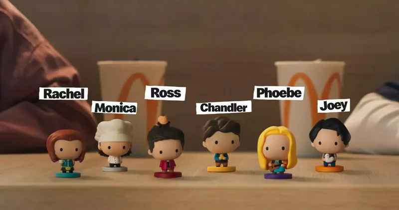 McDonald s Türkiye den Friends hayranlarına özel menüler ve koleksiyon figürleri