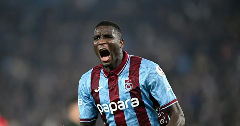 Trabzonspor da Paul Onuachu savunmada da çok etkili!