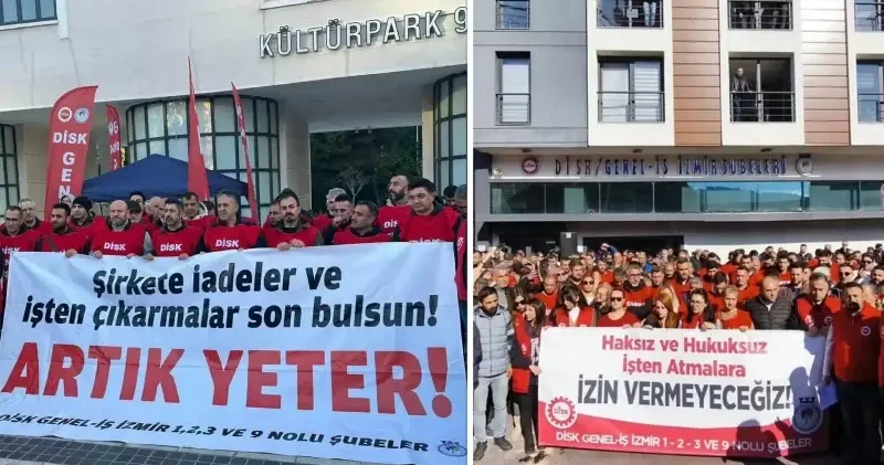 İzmir de 350 işçi ücretsiz izne çıkarıldıktan sonra işbaşı yaptırılmadı: Kimseyle kavga etmek gibi bir derdimiz yok İzmir Haberleri
