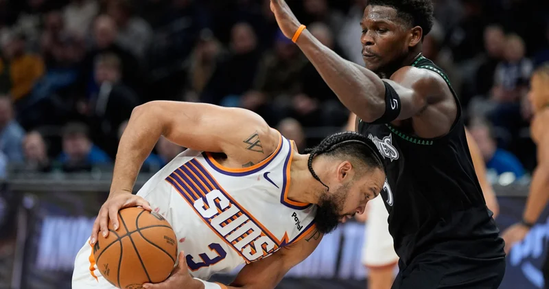 NBA de Suns, Anthony Edwards ın 40 sayısına rağmen Timberwolves u mağlup etti! Basketbol Haberleri