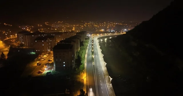 Karabük te Zonguldak ve Yenice caddeleri baştan sona yenilendi Karabük Haberleri