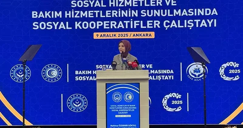 Bakan Göktaş: Sosyal kooperatiflerle amacımız iyi olma halini güçlendirmek