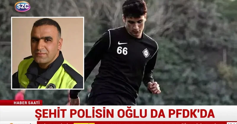 Kahraman şehit polis Fethi Sekin in oğlu da bahisten PFDK ya sevk edildi! Sözcü Gazetesi