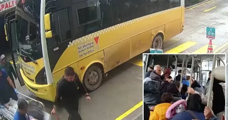 Otobüs şoförü bayılan çocuğu hastaneye yetiştirdi Kahramanmaraş Haberleri