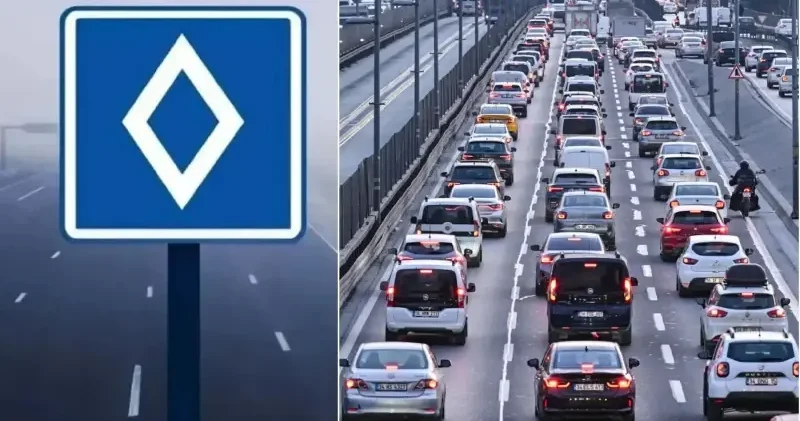 Baklava şekilli yeni levha artık otoyollarda: Anlamını bilmeyen ağır ceza ile karşılaşacak Gündem Haberleri