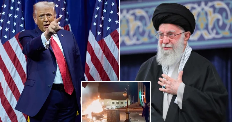 Trump tan Tahran yönetimine tehdit: Ateş açarsanız biz de ateş etmeye başlarız Dünya Haberleri