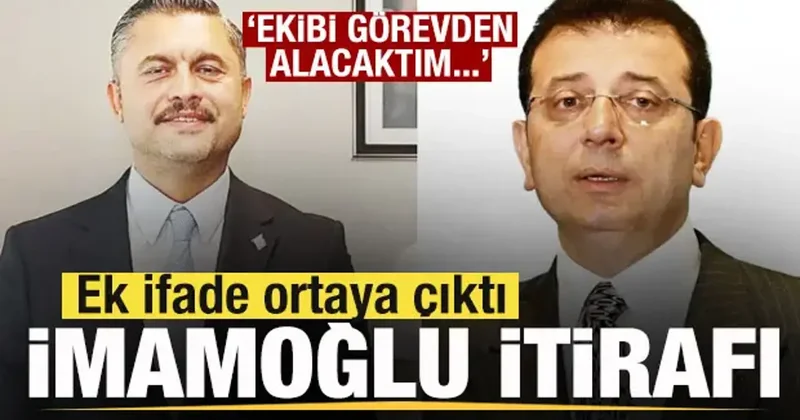 Şile Belediye Başkanı Özgür Kabadayı ndan İmamoğlu itirafı