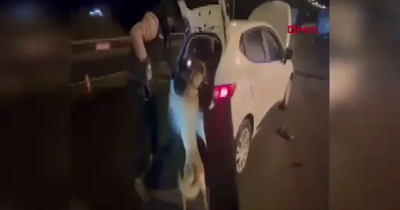 Polisin şüphesi ortaya çıkardı! Otomobilin koltuk başlığına gözlenmiş uyuşturucu ele geçirildi