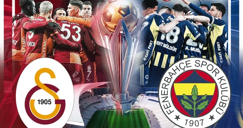 Canlı Galatasaray Fenerbahçe maçı canlı yayın (Süper Kupa final) Sözcü Gazetesi