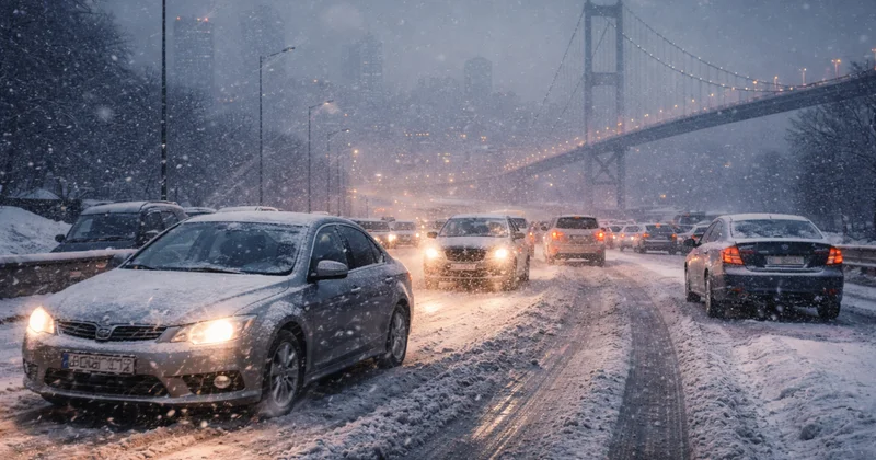 İstanbul’a kar geliyor: Pazartesi günü bu hatayı yapan yolda kalabilir Sözcü Gazetesi