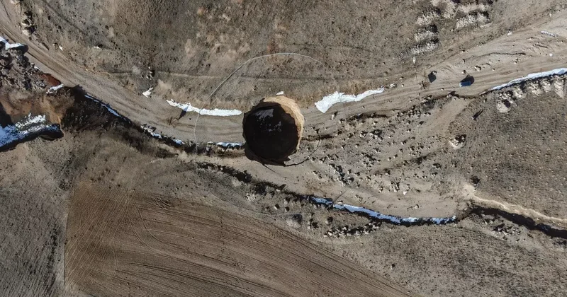 Konya da Yeni Obruk Oluştu