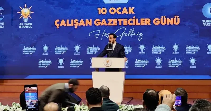 AK Parti İstanbul Başkanlığı nda 10 Ocak Çalışan Gazeteciler Günü programı düzenlendi
