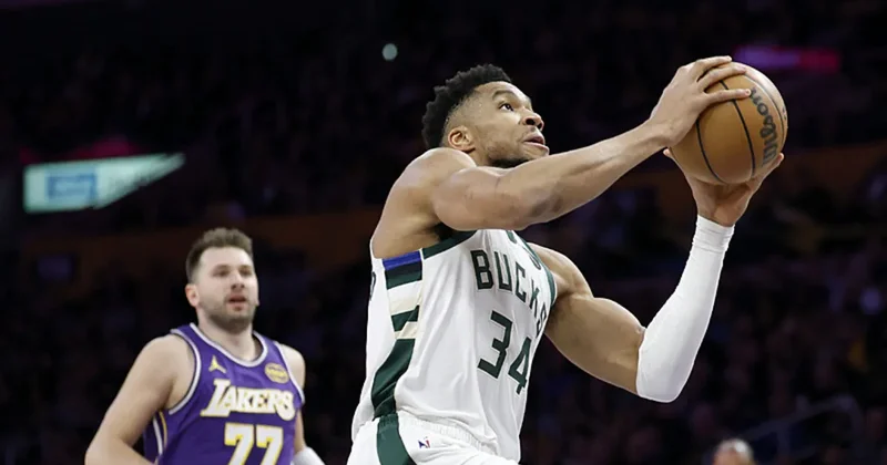 NBA de Bucks, Lakers deplasmanında Antetokounmpo ile kazandı