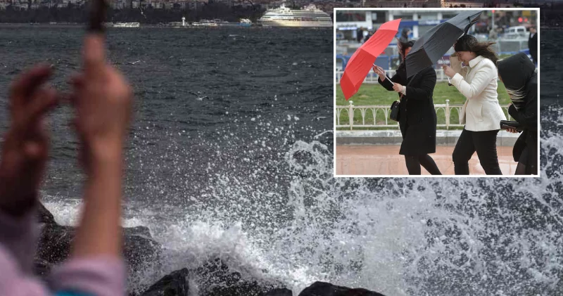 İstanbul için uyarı üstüne uyarı: Akşam saatlerinde sağanak ve fırtına bekleniyor İstanbul Haberleri