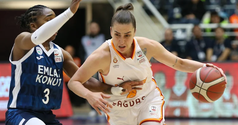 Galatasaray Çağdaş Faktoring: 66 Emlak Konut: 64 MAÇ SONUCU Basketbol Haberleri