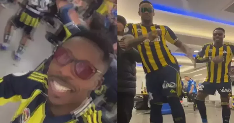 Fenerbahçe den soyunma odasında çılgın kutlama! Fanatik Spor Haberleri Video