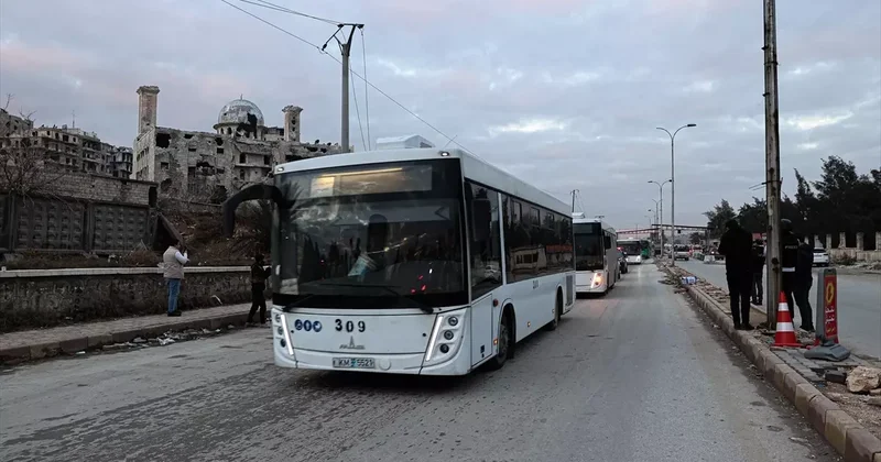 YPG/SDG Teröristleri Halep ten Tahliye Edildi