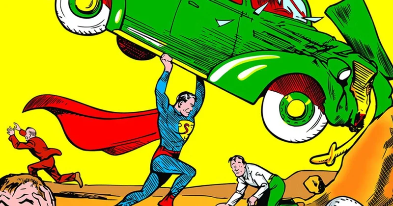 ABD de Superman i dünyaya tanıtan çizgi romanın nadir kopyası, 15 milyon dolara satıldı