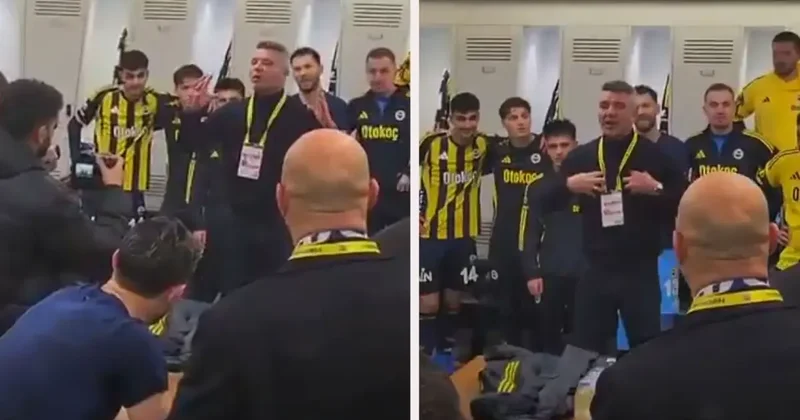 Sadettin Saran soyunma odasına indi! Oyunculardan başkana sürpriz tezahürat