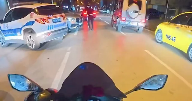 Polisin üzerine araç sürdü: Vatandaşlar kaçışa izin vermedi VİDEO İZLE