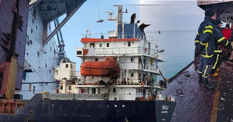 Karadeniz de Türk sahipli gemilere İHA lı saldırı: Geminin kaptanı öldü