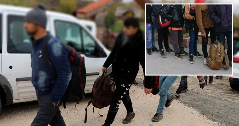 Edirne ve Kırklareli nde 17 düzensiz göçmen yakalandı Edirne Haberleri