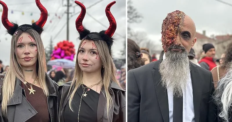 Bin yıllık Balkan geleneği Koleda , Kırklareli nde renkli görüntülerle kutlanıyor: Kötü ruhlardan arınmanın yanı sıra birlik, paylaşım ve dayanışma ruhunu nesilden nesile aktarıyor