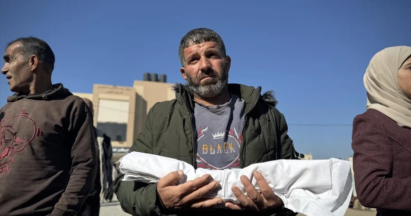 Gazze’de dondurucu soğuk nedeniyle 7 günlük bebek hayatını kaybetti