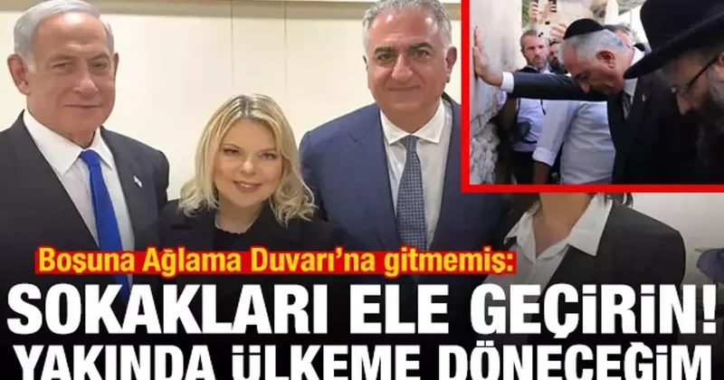 Rıza Pehlevi: Şehir merkezlerini ele geçirin, yakında İran a döneceğim