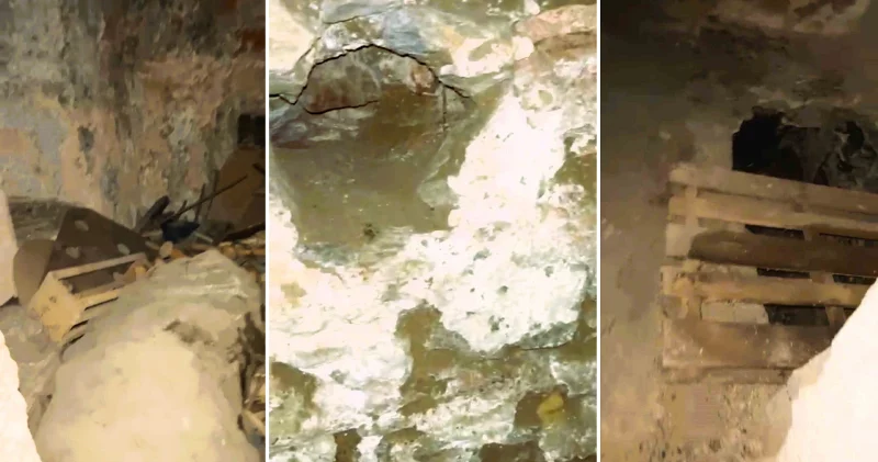 Denizli yerel haberleri: Defineciler 300 yıllık tarihi hamamı talan etti Denizli Haberleri