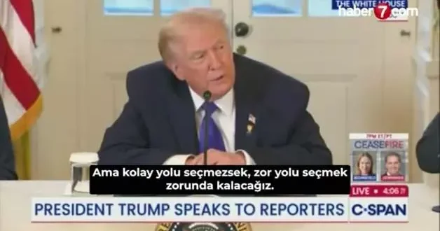 Trump harekete geçeceğini duyurdu: Ya güzelce ya da zorlayarak!