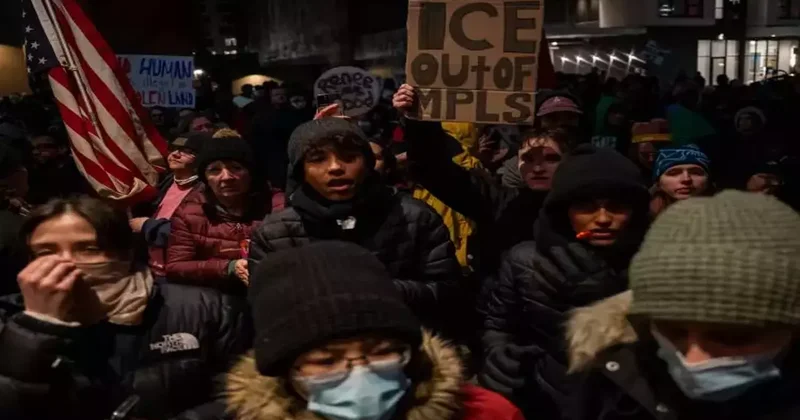 Eylemler ülke geneline yayıldı! ABD de polis şiddeti tepki topluyor