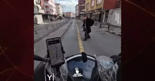 İstanbul da yürekleri titreten kurtarma anı!