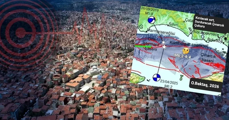 Büyük Marmara depreminin şiddetini Osman Bektaş açıkladı