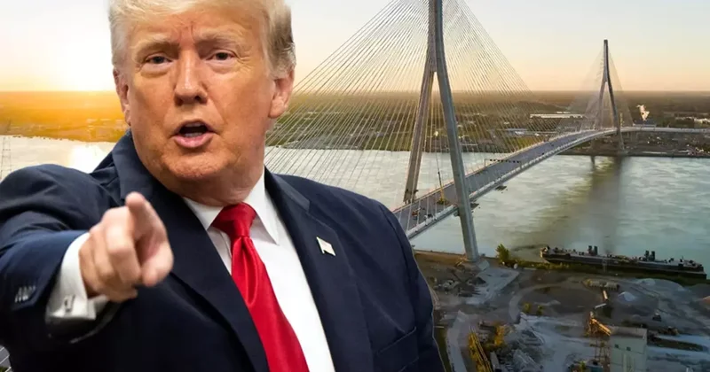 Trump, Kanada ile ABD yi Birleştirecek Köprü Projesini Hedef Aldı