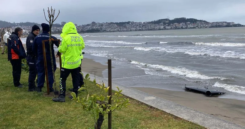 İstanbul kıyılarına düşen İHA nın benzeri Ordu ya düştü! Kamikaze dronu olduğu iddia edilmişti