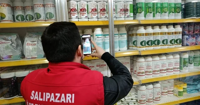 Salıpazarı nda gübre bayilerine denetim Samsun Haberleri