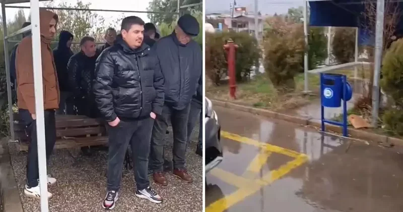 Tepkilerin odağındaki TÜVTÜRK te çekilen görüntü tepki topladı