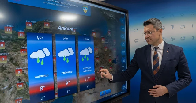 Hafta boyunca yurt genelinde yağışlı hava etkili olacak Ankara Haberleri